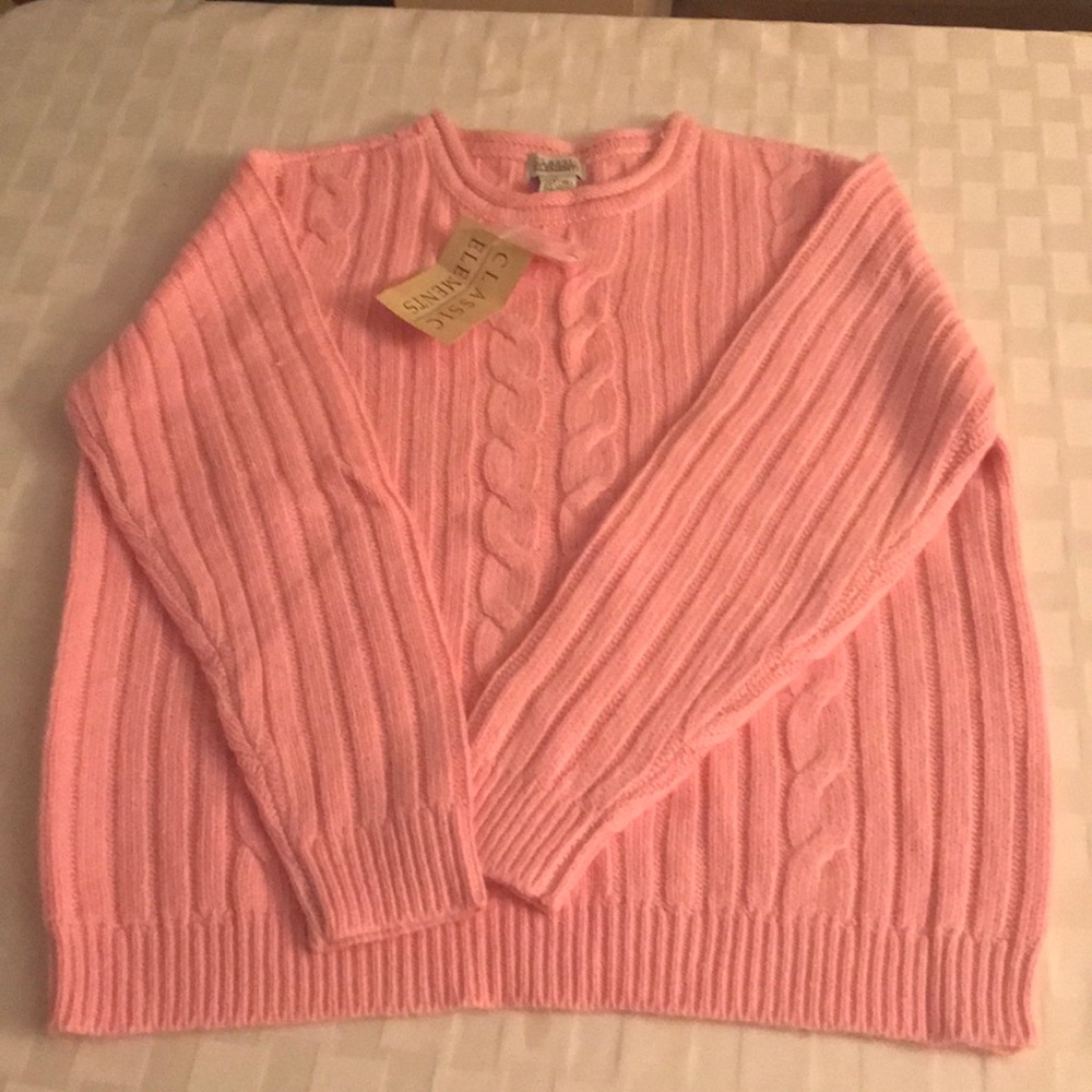 Pink sweater